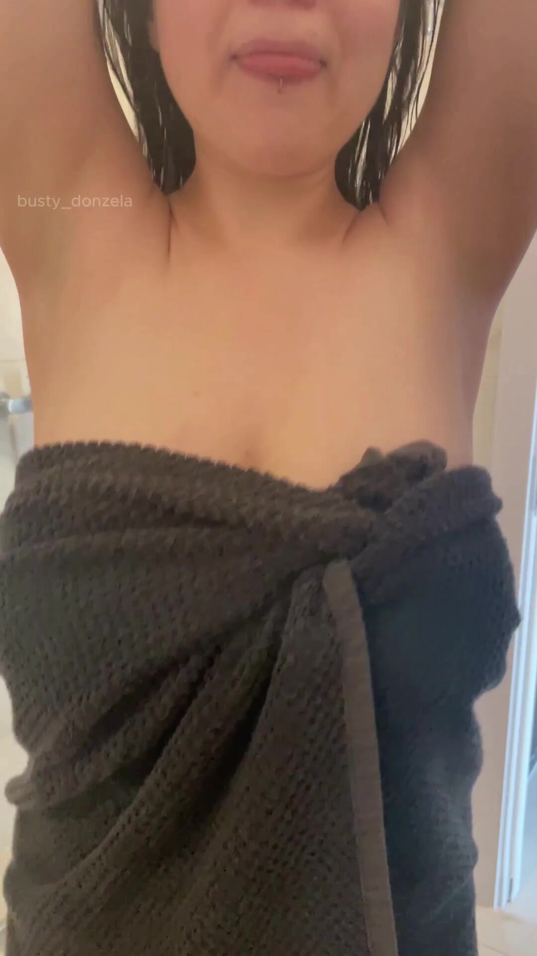 I hope you'll hand me my towel, but if not, I'll understand