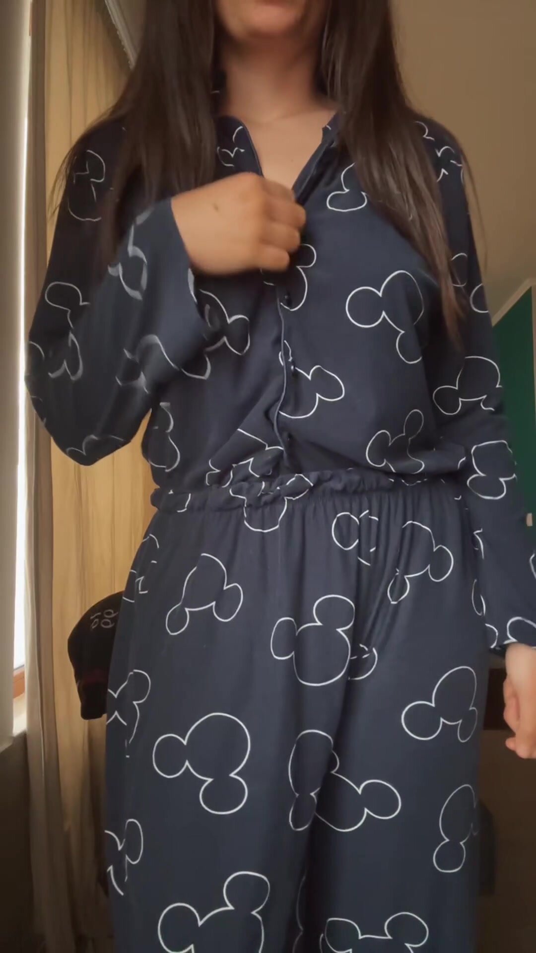 Big Italian natural titties reveal