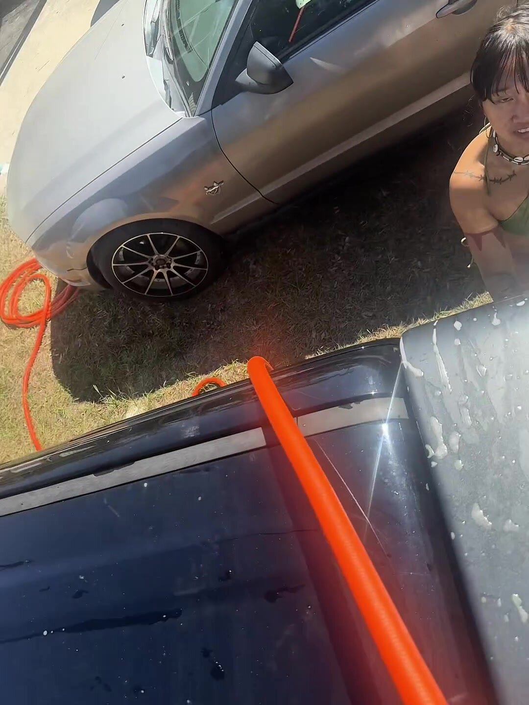 Here to wash your car!