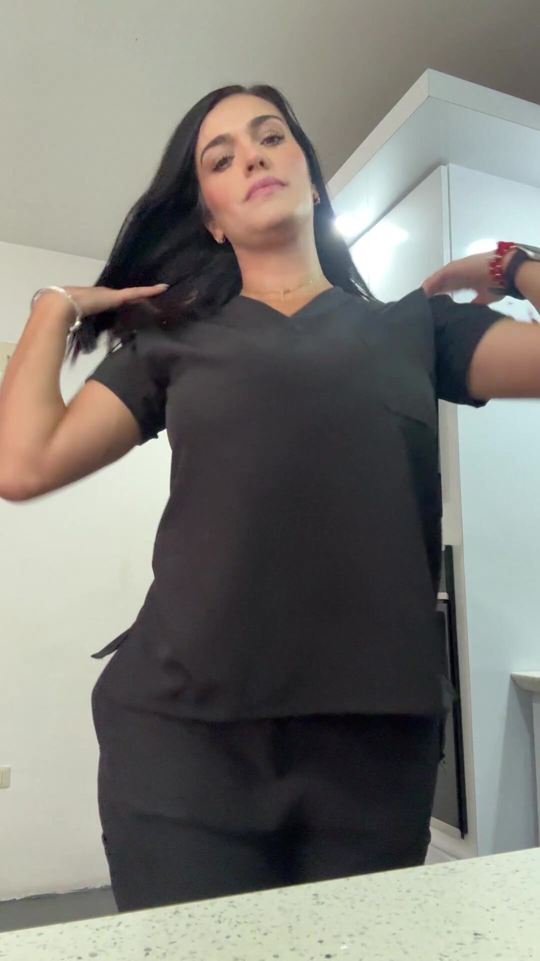 43yo nurse and real mom of 3,would you fuck me after my shift