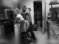 Submissive cleaning lady got fiercely fucked by her horny boss
