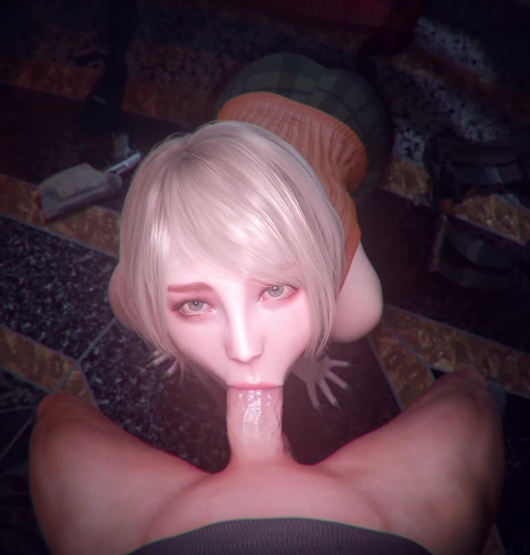 Ashley sucking off Leon Checkpik