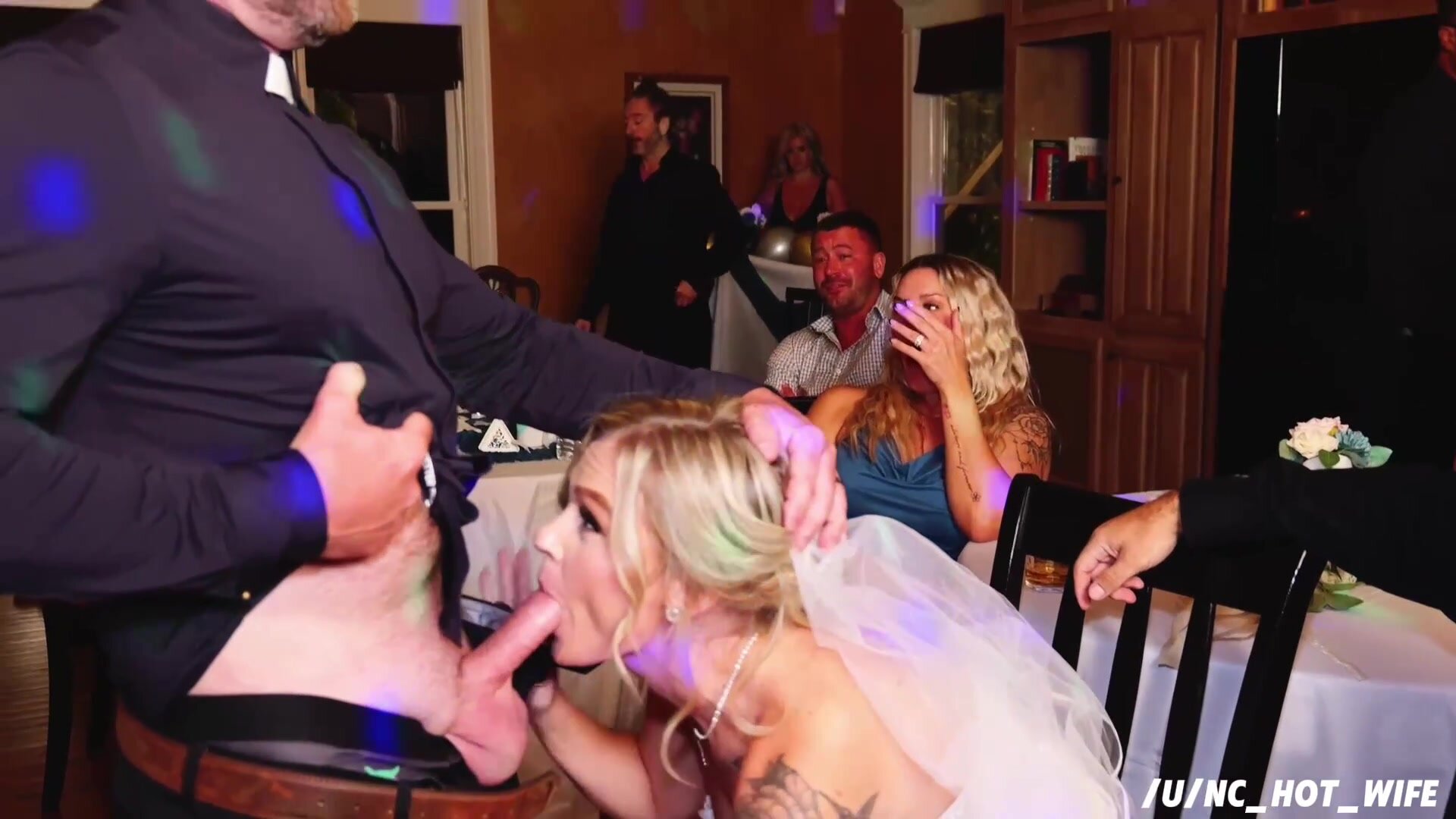 Real swingers wedding