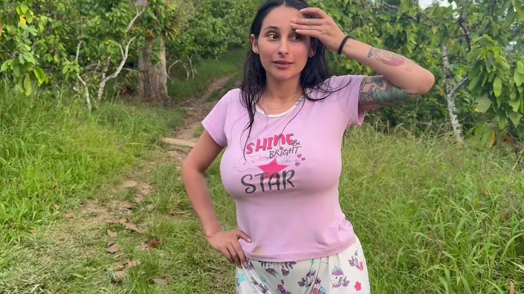 Boobs Queen gets her bush fucked in POV cowgirl pose