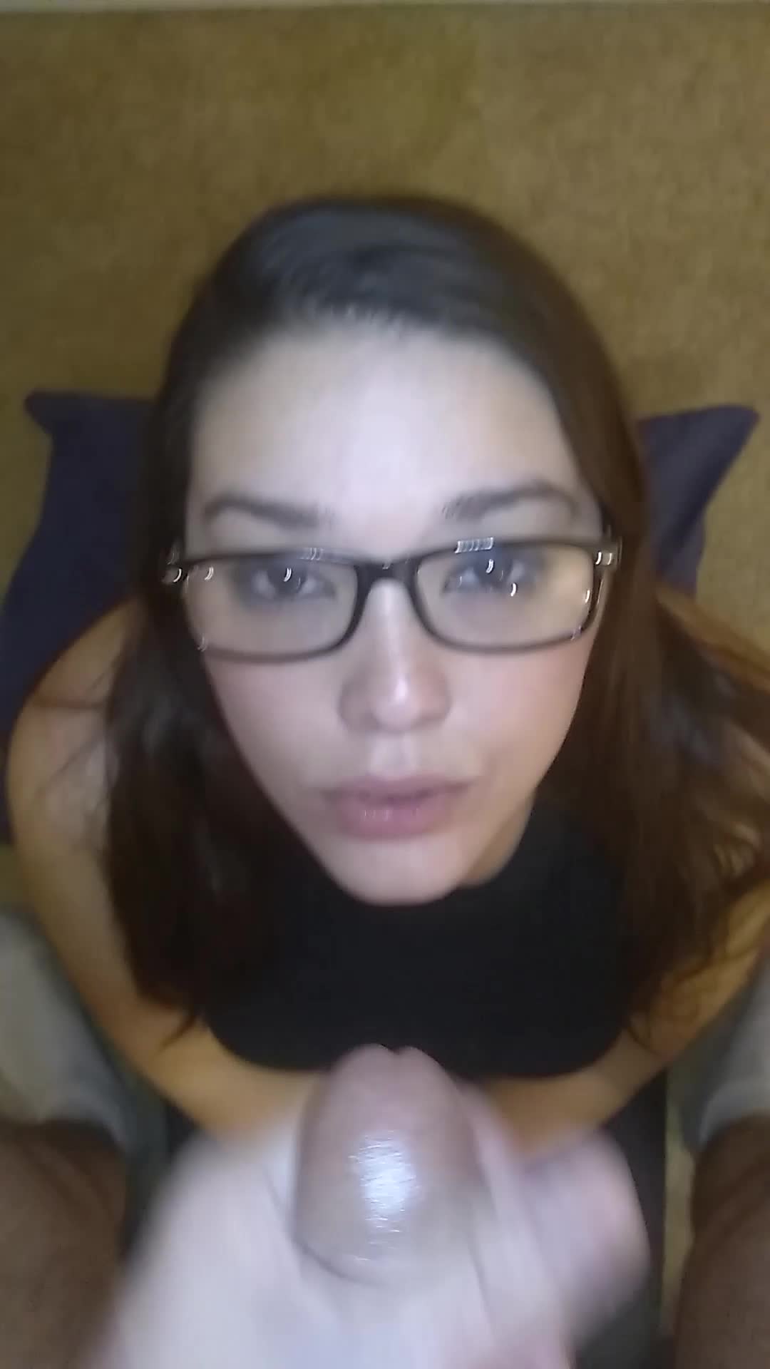 He got it all over my face and still had enough to hit the back of my throat lol