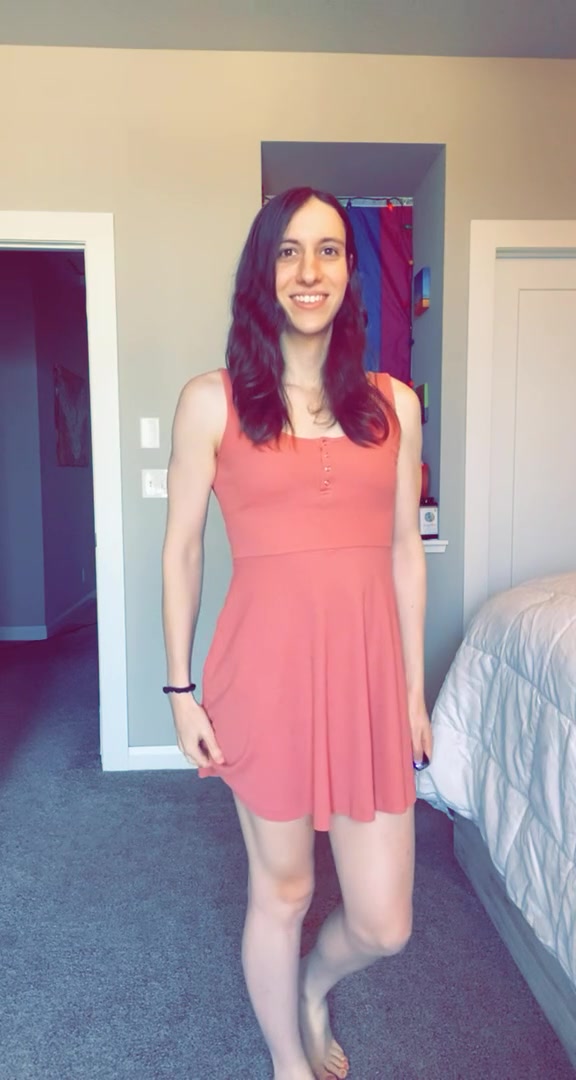 This is how you wear a dress, right? 