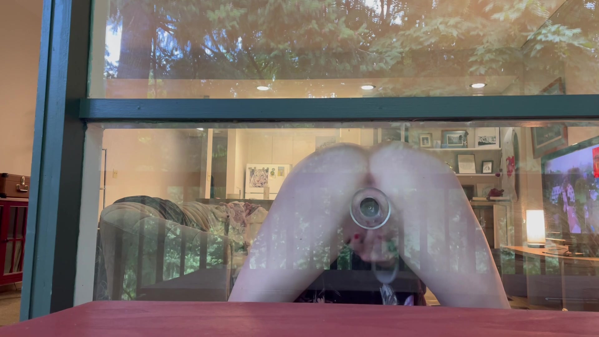 Hopefully no one walked by 