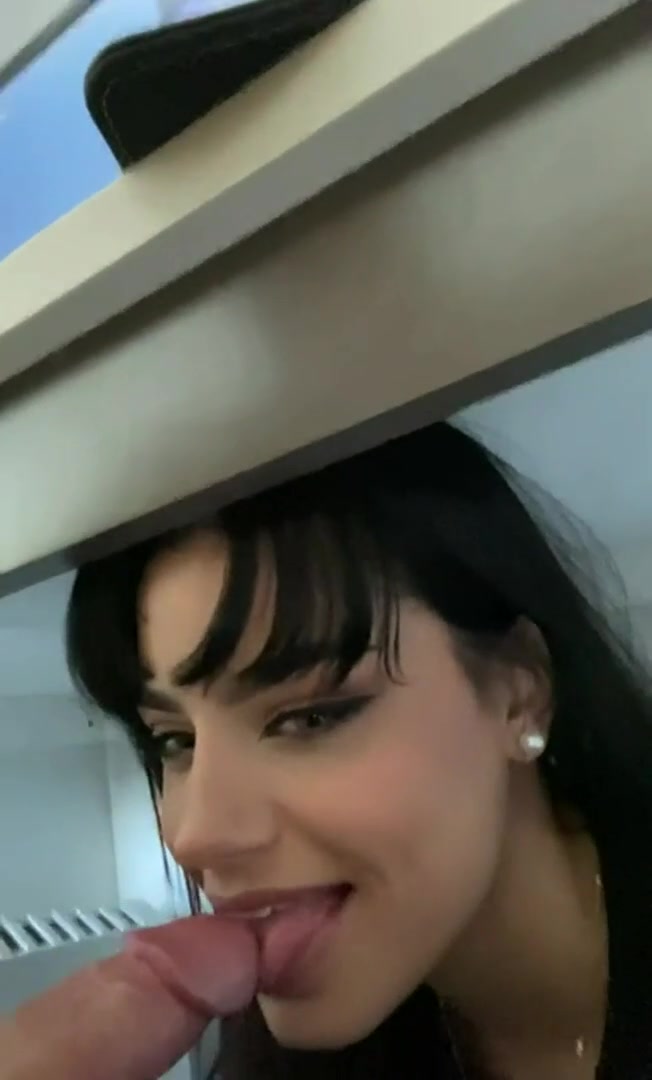 Blowjob under the table