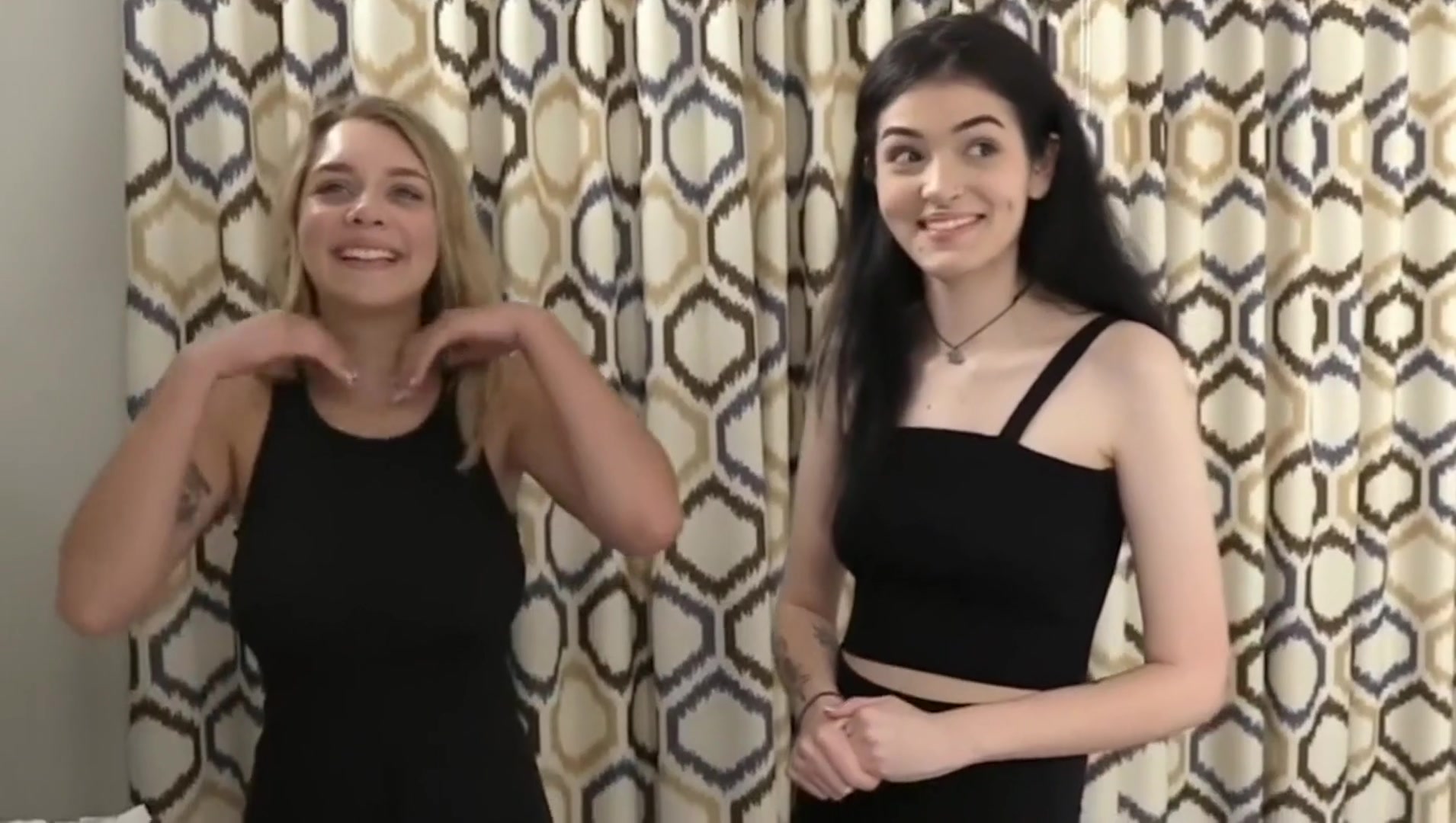 Her face says it all