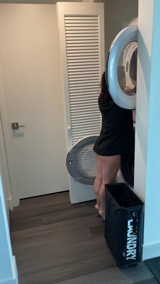 She does the laundry and I do her!