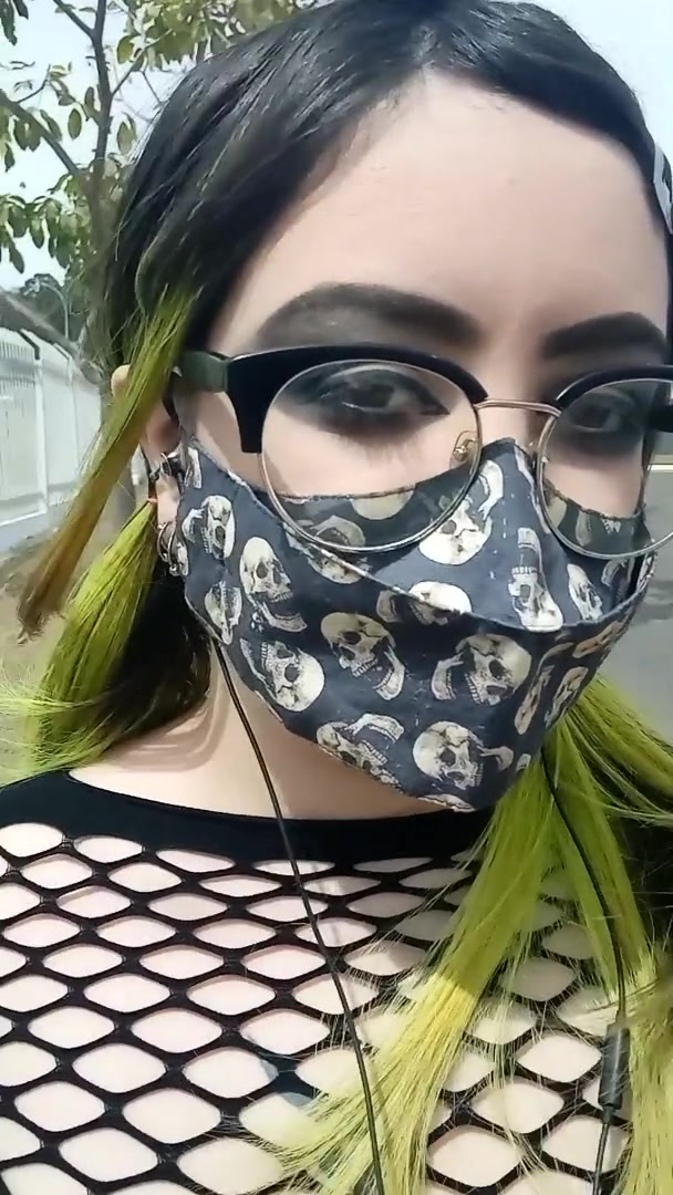 Big boobs and fishnets