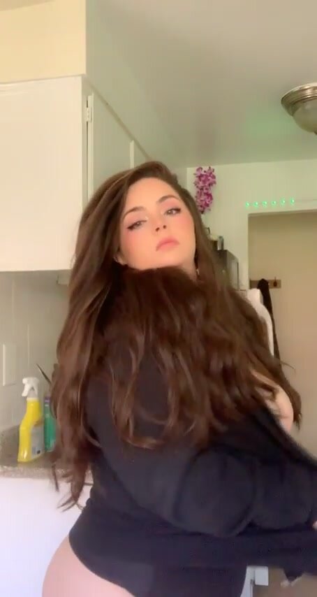 tried on an old bra from before i gained some weight and holy-