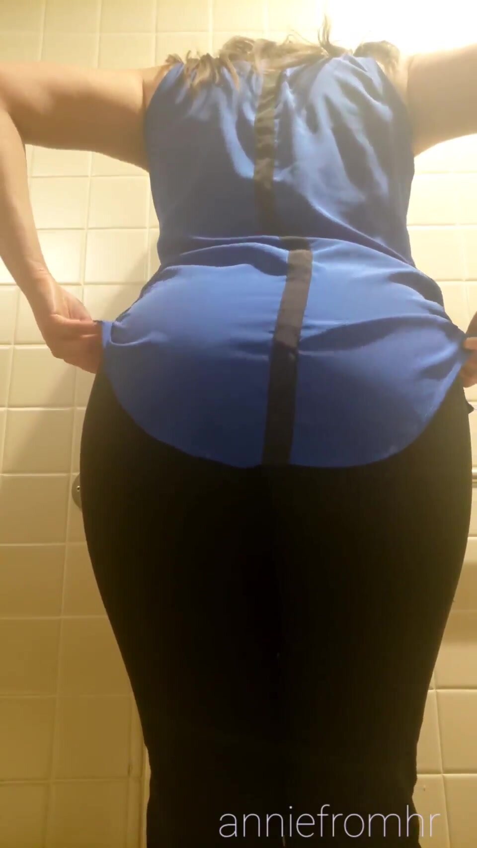 Just a plump HR rep showing off!