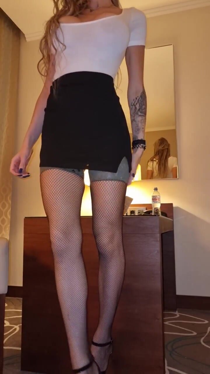 Let my fishnets stay on during sex