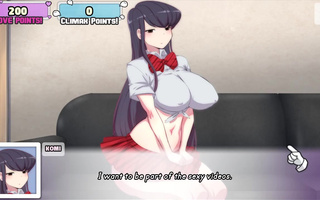 Play the LoveSkySanHentai VR Game To Satisfy a Lusty Busty Komi Shouko