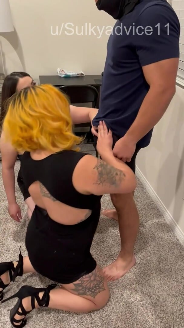 Only thing better than one hotwife pleasing your cock is being able to have two hotwives pleasuring your cock