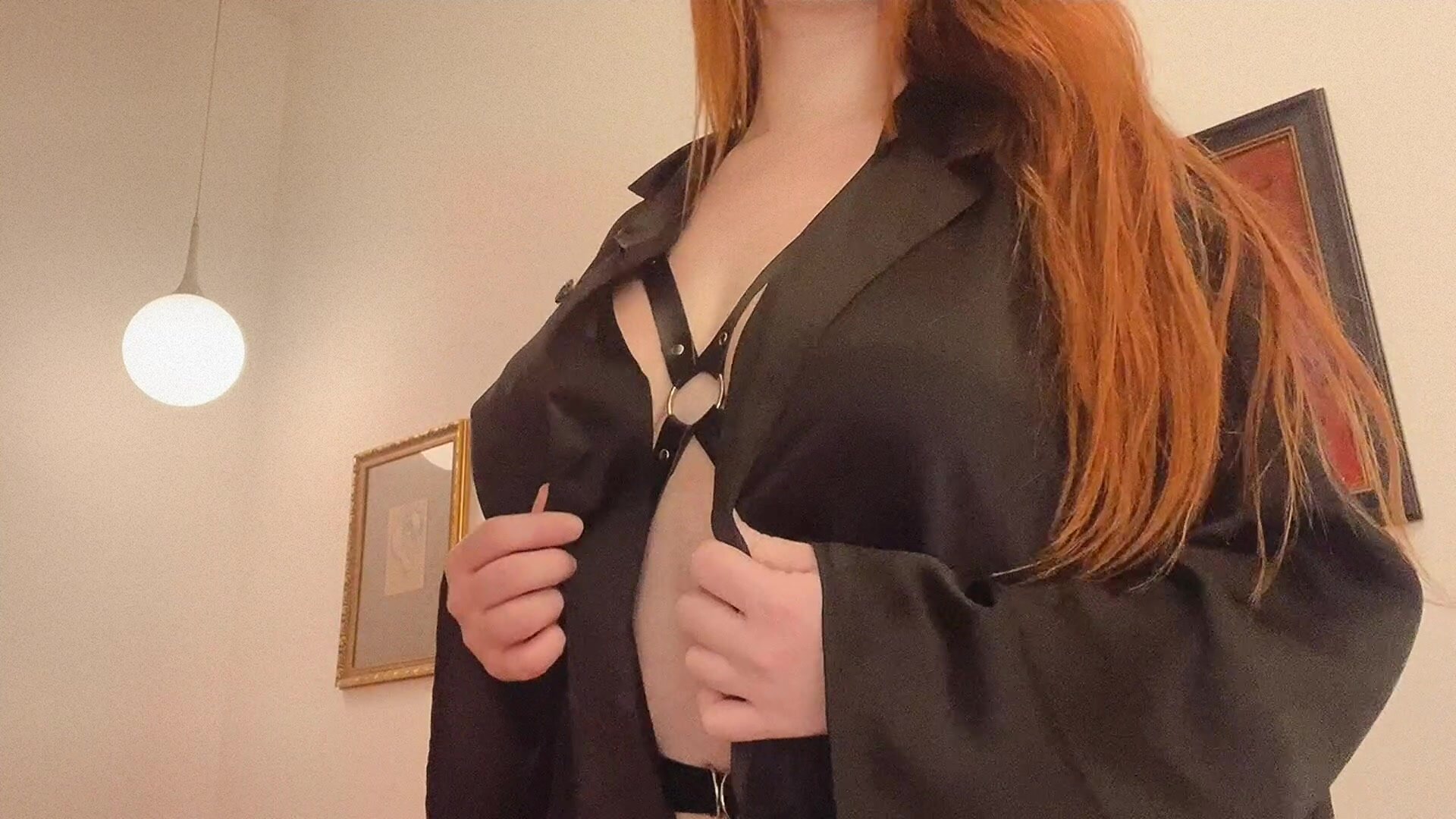 I love wearing bondage