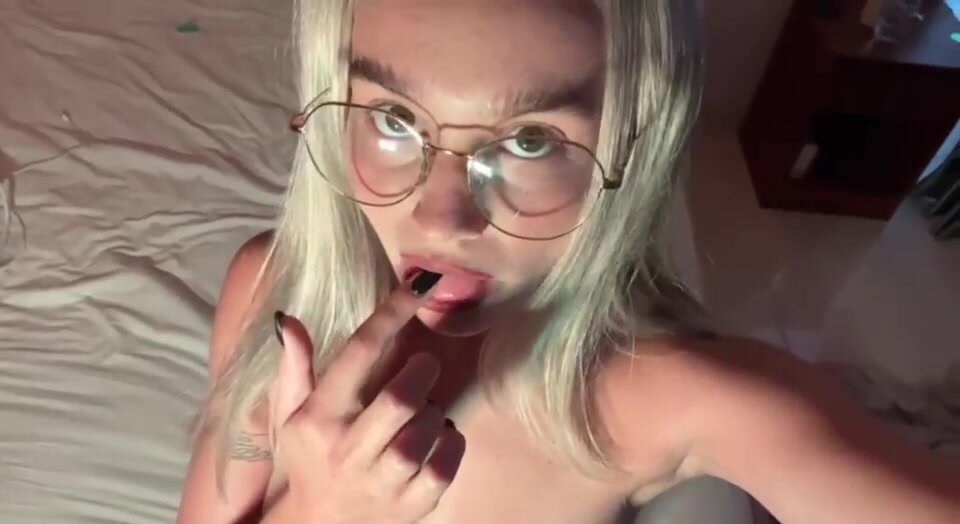 Playing with my titties