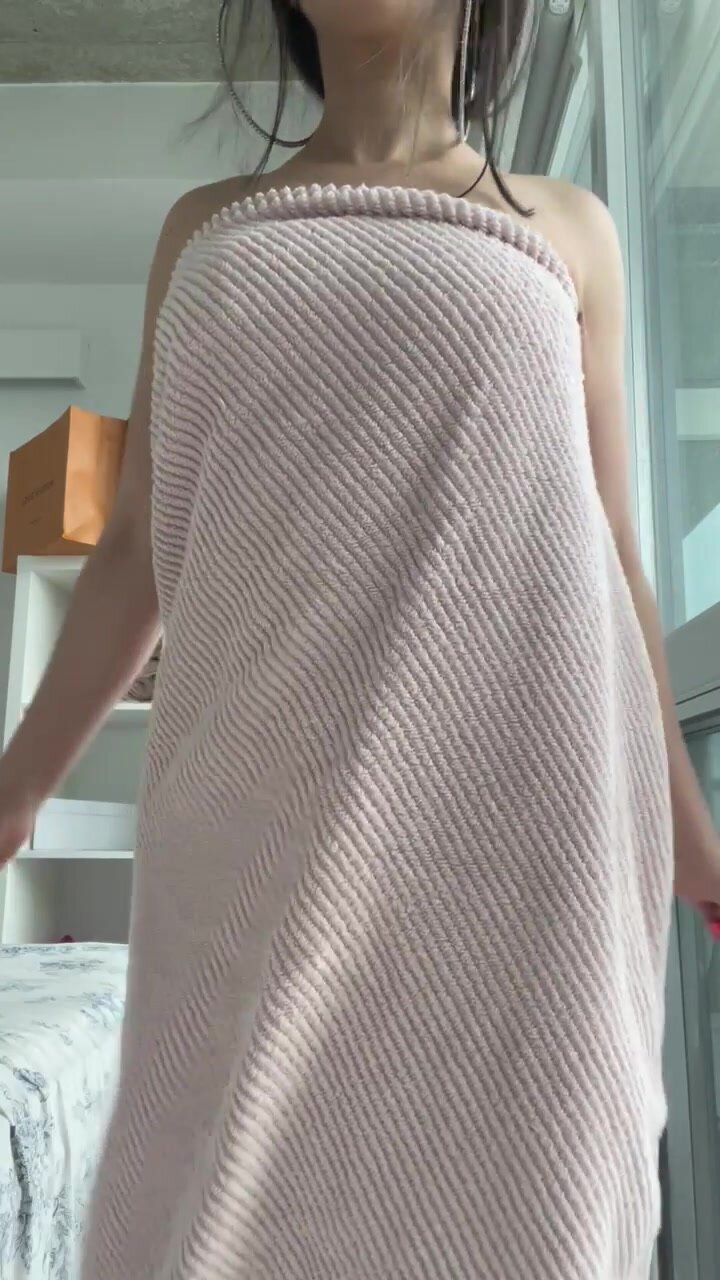 Oops.. I dropped my towel