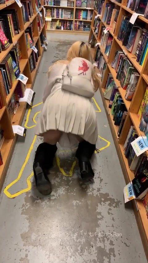 This is what you do on bookstore dates right